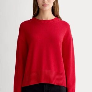 Everlane Boxy Everyday Sweater in Cotton